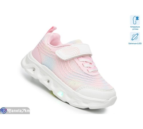 Дитячі кросівки (8 пар р.21-26) рожевий  "TOMMY"