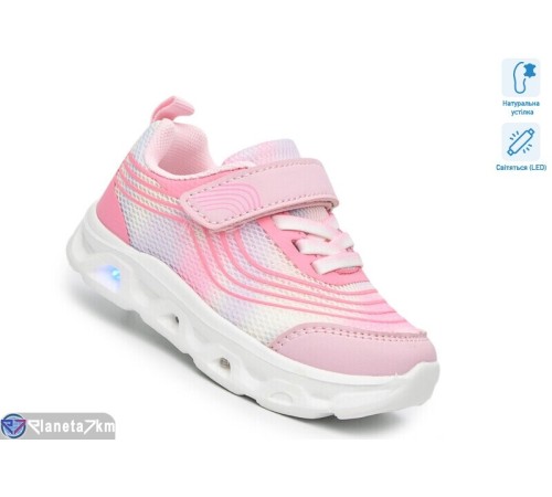 Дитячі кросівки (8 пар р.21-26) рожевий  "TOMMY"