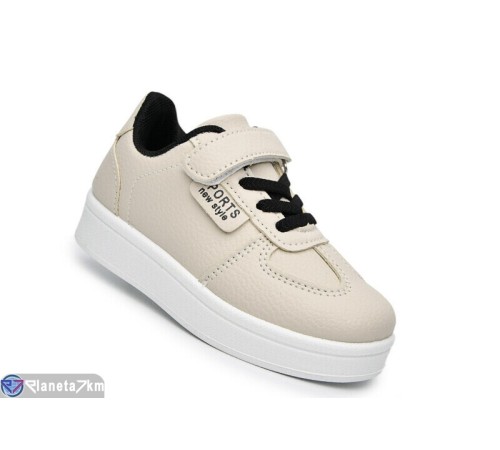 Дитячі кросівки (12 пар р.25-30) бежевий  "TOMMY"