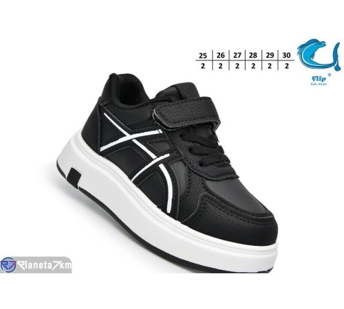 Дитячі кросівки (12 пар р.25-30) чорний  "TOMMY"