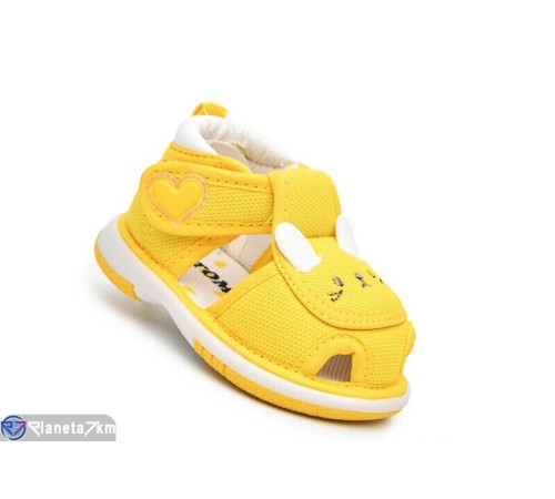 Дитячі босоніжки (24 пар р.17-22) жовтий  "TOMMY"