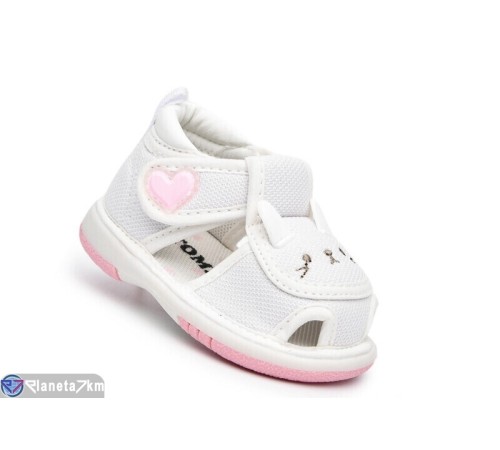 Дитячі босоніжки (24 пар р.17-22) білий  "TOMMY"