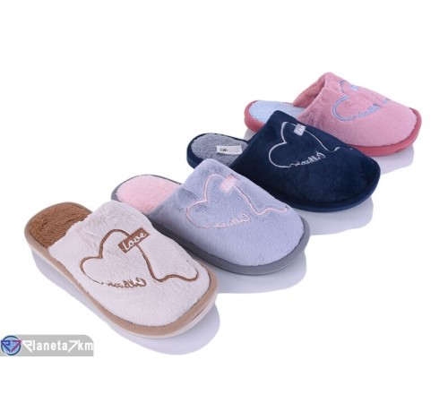 Тапки жіночі на весну/осінь (12 пар р.36-41) мікс  "Lexi"