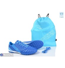 Футбольне взуття чоловіче на весну/осінь (8 пар р.40-45) синій  "Kamila"