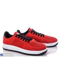 Кросівки чоловічі на весну/осінь (8 пар р.41-46) червоний  "Kamila"