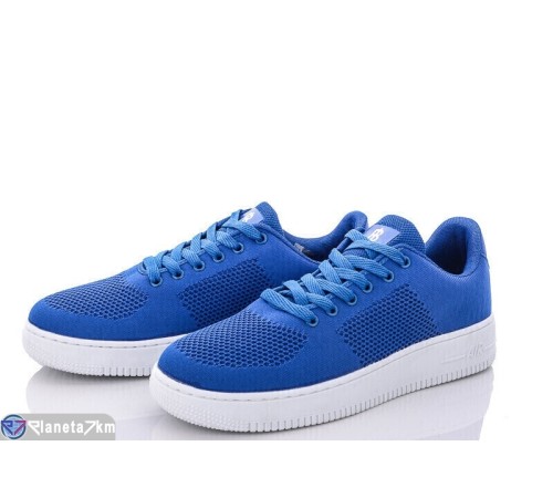 Кросівки чоловічі на весну/осінь (8 пар р.41-46) синій  "Kamila"