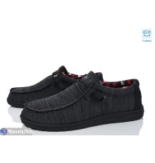 Туфлі чоловічі на весну/осінь (10 пар р.41-46) сірий  "Kamila"