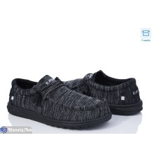 Туфлі чоловічі на весну/осінь (10 пар р.41-46) чорний  "Kamila"