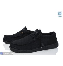 Туфлі чоловічі на весну/осінь (10 пар р.41-46) чорний  "Kamila"