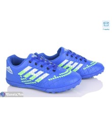 Футбольне взуття дитяче на весну/осінь (6 пар р.36-40) синій  "Kamila"