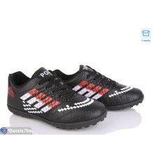 Футбольне взуття дитяче на весну/осінь (6 пар р.36-40) чорний  "Kamila"