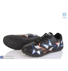 Футбольне взуття дитяче на весну/осінь (6 пар р.36-40) чорний  "Kamila"