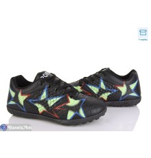 Футбольне взуття дитяче на весну/осінь (6 пар р.36-40) чорний  "Kamila"