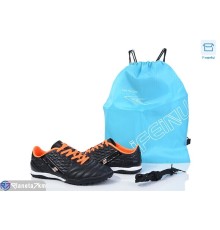 Футбольне взуття дитяче на весну/осінь (8 пар р.35-40) чорний  "Kamila"