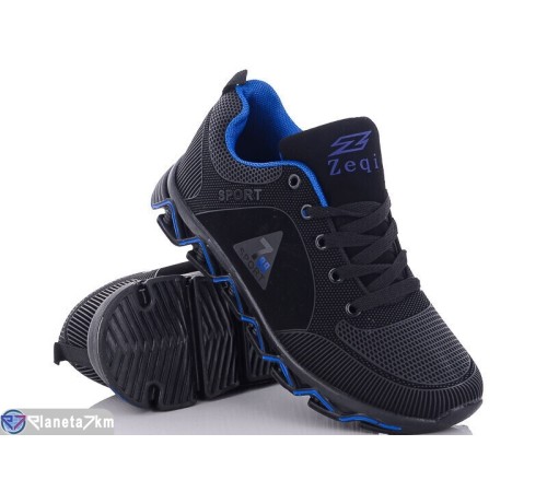 Дитячі кросівки на весну/осінь (8 пар р.36-41) чорний  "Kamila"