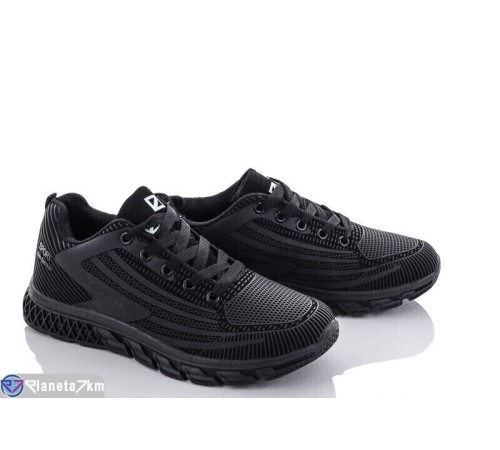 Дитячі кросівки на весну/осінь (8 пар р.36-41) чорний  "Kamila"