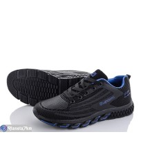 Дитячі кросівки на весну/осінь (8 пар р.36-41) чорний  "Kamila"