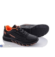 Дитячі кросівки на весну/осінь (8 пар р.36-41) чорний  "Kamila"