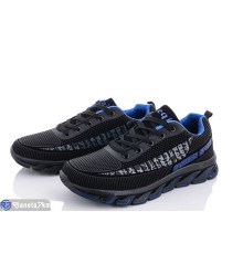 Дитячі кросівки на весну/осінь (8 пар р.36-41) чорний  "Kamila"