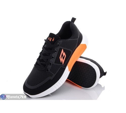 Дитячі кросівки на весну/осінь (8 пар р.36-41) чорний  "Kamila"