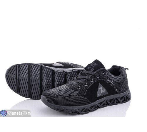 Дитячі кросівки на весну/осінь (8 пар р.36-41) чорний  "Kamila"