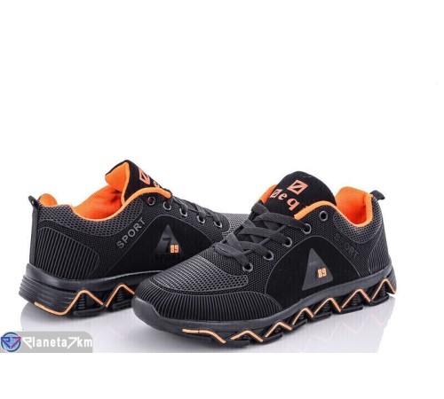 Дитячі кросівки на весну/осінь (8 пар р.36-41) чорний  "Kamila"