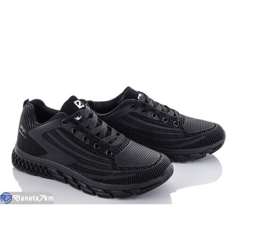 Дитячі кросівки на весну/осінь (8 пар р.36-41) чорний  "Kamila"