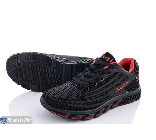 Дитячі кросівки на весну/осінь (8 пар р.36-41) чорний  "Kamila"