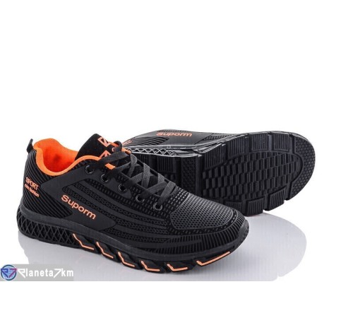 Дитячі кросівки на весну/осінь (8 пар р.36-41) чорний  "Kamila"