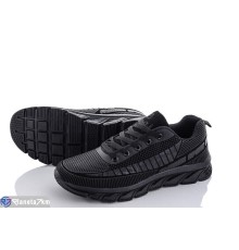 Дитячі кросівки на весну/осінь (8 пар р.36-41) чорний  "Kamila"