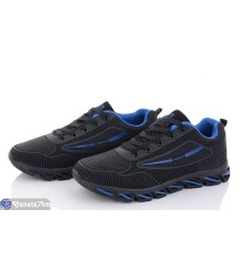 Дитячі кросівки на весну/осінь (8 пар р.36-41) чорний  "Kamila"