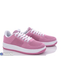 Кросівки жіночі на весну/осінь (8 пар р.36-41) рожевий  "Kamila"