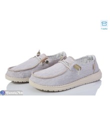 Туфлі жіночі на весну/осінь (10 пар р.36-41) бежевий  "Kamila"