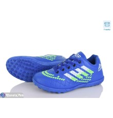 Футбольне взуття дитяче на весну/осінь (6 пар р.31-36) синій  "Kamila"