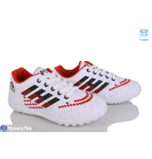 Футбольне взуття дитяче на весну/осінь (6 пар р.31-36) білий  "Kamila"