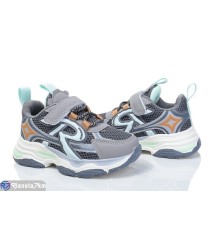 Дитячі кросівки на весну/осінь (8 пар р.26-31) сірий  "Kamila"