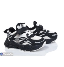 Дитячі кросівки на весну/осінь (8 пар р.26-31) чорний  "Kamila"