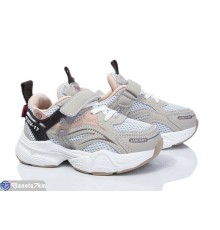 Дитячі кросівки на весну/осінь (8 пар р.26-31) сірий  "Kamila"