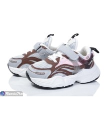 Дитячі кросівки на весну/осінь (8 пар р.26-31) сірий  "Kamila"