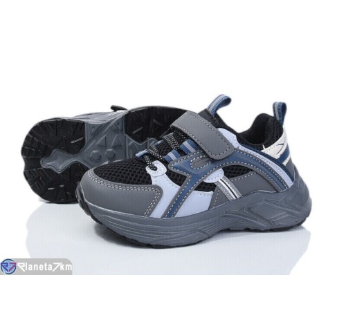 Дитячі кросівки на весну/осінь (8 пар р.26-31) чорний  "Kamila"