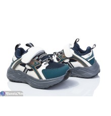 Дитячі кросівки на весну/осінь (8 пар р.26-31) зелений  "Kamila"