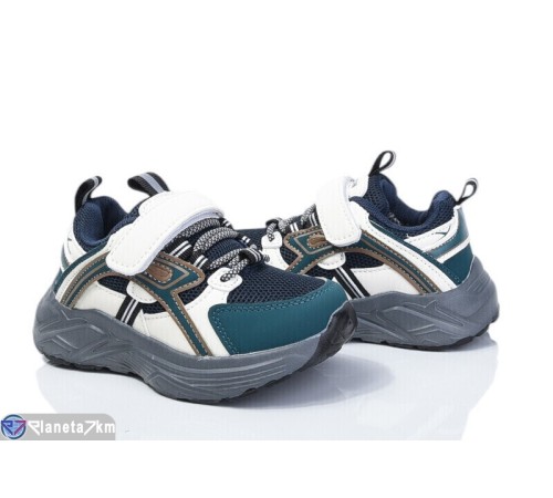 Дитячі кросівки на весну/осінь (8 пар р.26-31) зелений  "Kamila"