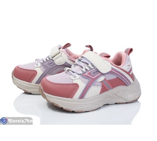 Дитячі кросівки на весну/осінь (8 пар р.26-31) фіолетовий  "Kamila"