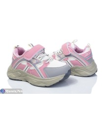 Дитячі кросівки на весну/осінь (8 пар р.26-31) рожевий  "Kamila"