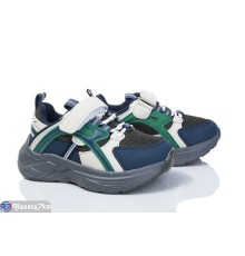 Дитячі кросівки на весну/осінь (8 пар р.26-31) зелений  "Kamila"