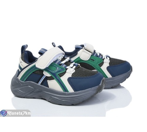 Дитячі кросівки на весну/осінь (8 пар р.26-31) зелений  "Kamila"