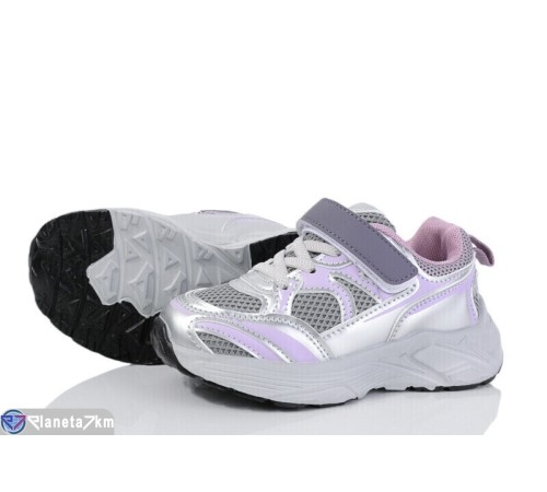 Дитячі кросівки на весну/осінь (8 пар р.26-31) фіолетовий  "Kamila"