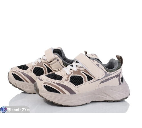 Дитячі кросівки на весну/осінь (8 пар р.26-31) бежевий  "Kamila"