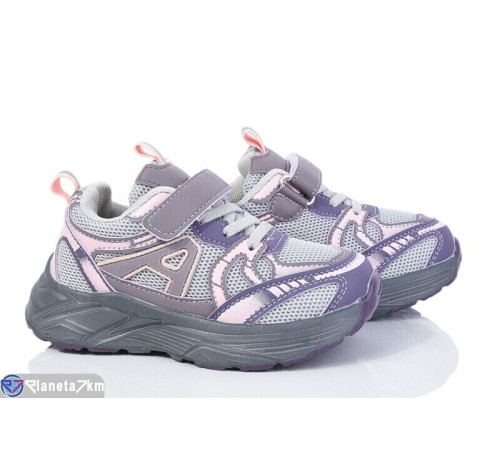 Дитячі кросівки на весну/осінь (8 пар р.26-31) сірий  "Kamila"