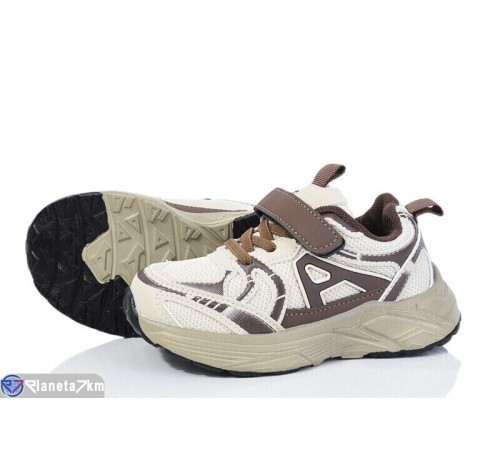 Дитячі кросівки на весну/осінь (8 пар р.26-31) бежевий  "Kamila"